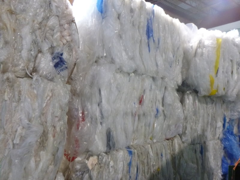 LDPE Grade B Bales (Sorted Retail films)